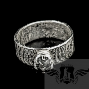 DIAMENT W SREBRNEJ KORZE