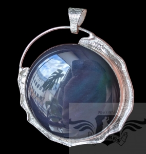 ZORZA POLARNA- OBSYDIAN TĘCZOWY