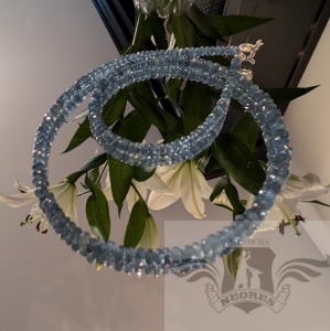 NASZYJNIK- MORSKIE AKWAMARYNY