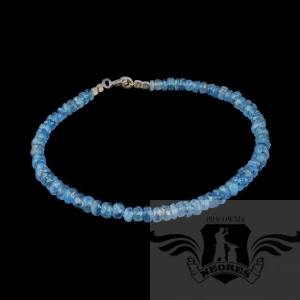 BRANSOLETKA- NIEBIAŃSKIE AKWAMARYNY